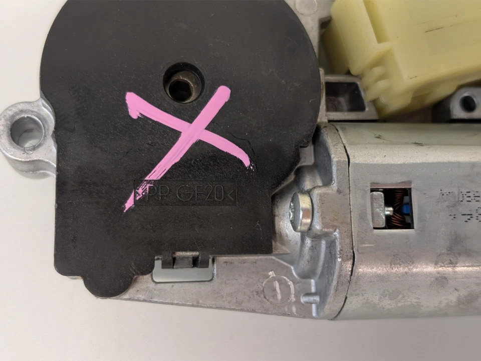 Mini Cooper 2007-2014 OEM techo corredizo panorámico motor actuador 5WK11494 3448675-01 Foto 2 de 4