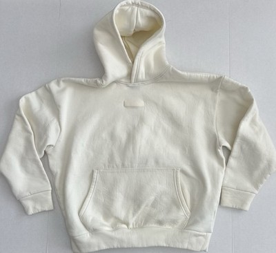 Drill Essentials Clothing Sweatshirt Hoodie Cream Unisex Small
