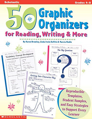 50 Graphic Organizers for Reading, Writing & More:... - Modlo, Marcia