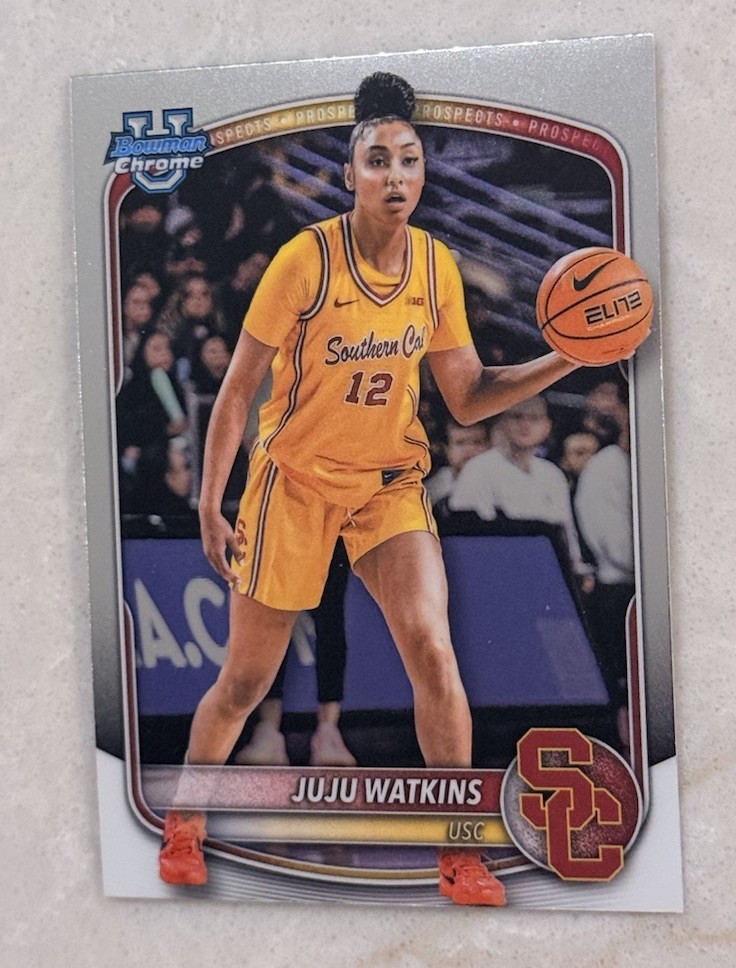 2025-26 1st Bowman Chrome - Prospect Juju Watkins #BCP-96 | eBay