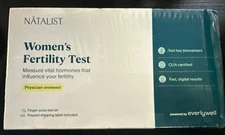 NATALIST Women's Fertility Test 5 Hormones Physician Reviewed Exp 05/26 NEW