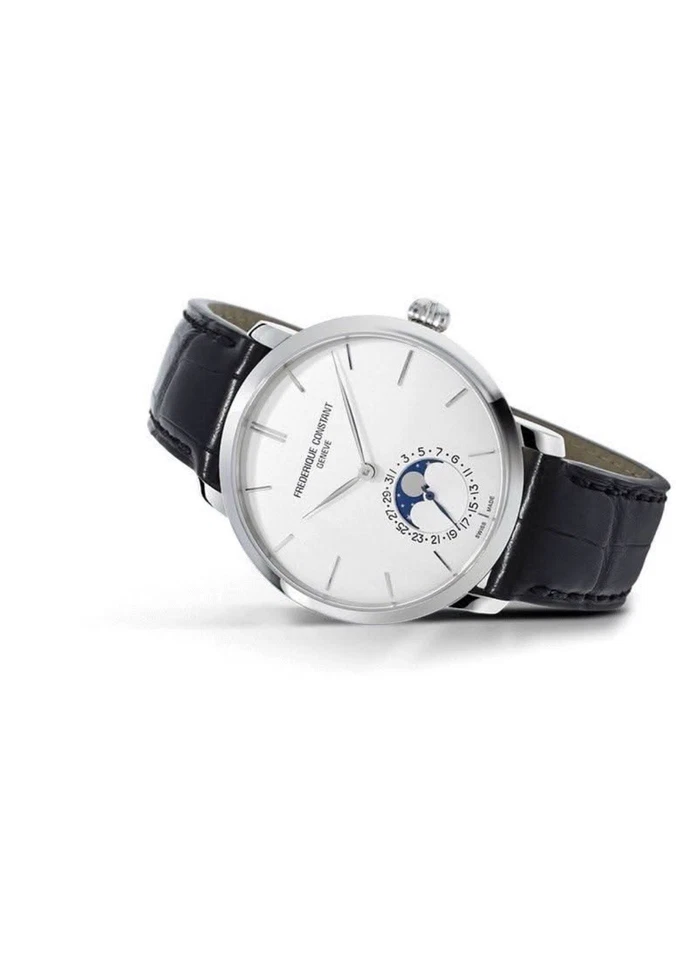 Frederique Constant Slimline Automatic Movement Silver Dial Mens WatchFC-705X4S4 - Image 2 of 4