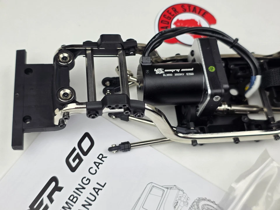 NEW MJX Hyper Go H12P Roller Slider Chassis Motor Extras 1/12 Scale Bronco Parts - Image 4 of 4