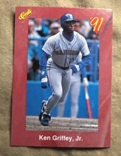 Ken Griffey Jr #T1 1991 Classic Travel. Mint HOF