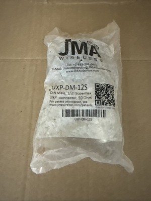 UXP-DM-12S JMA 7-16 DIN Male Connector for 1/2  Superflexible Cable