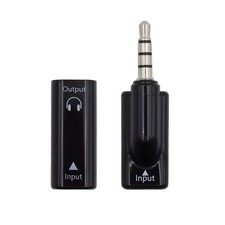 2pcs/lot Type-C USB-C Female to 3.5mm Male  Female Audio AUX  MIC Sound Card