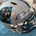 Rico Dowdle Panthers Signed Full Size  Helmet Radtke Sport