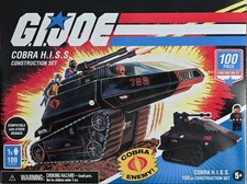 G.I. Joe 100pc COBRA H.I.S.S. Construction Se...