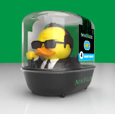 The Matrix: Agent Smith Numskull TUBBZ Cosplay Duck First Edition (Limitierte Auflage)