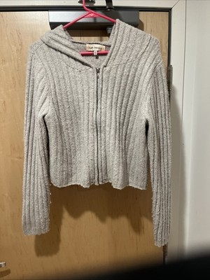 Sweet Republic brand zip-up sweater in a size large. 
