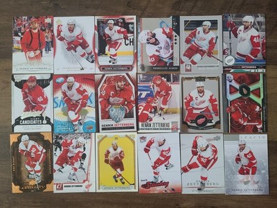 Huge Lot of 33 Henrik Zetterberg Hockey Cards - Detroit Red Wings.