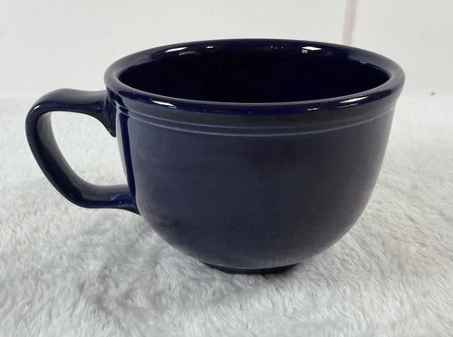 Homer Laughlin FIESTAWARE 18 oz  Retired Jumbo Cup in Cobalt Blue