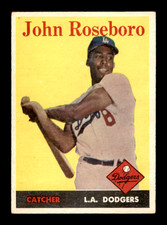 1958 TOPPS #42 JOHN ROSEBORO (VG) ROOKIE ~ GFCC
