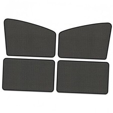 Car Window Sunshade Curtains - 4-Pack Car Privacy Curtains - 100 Blackout