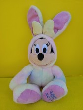 Disney Store Minnie Mouse Easter Bunny 2020 18" Plush Dye