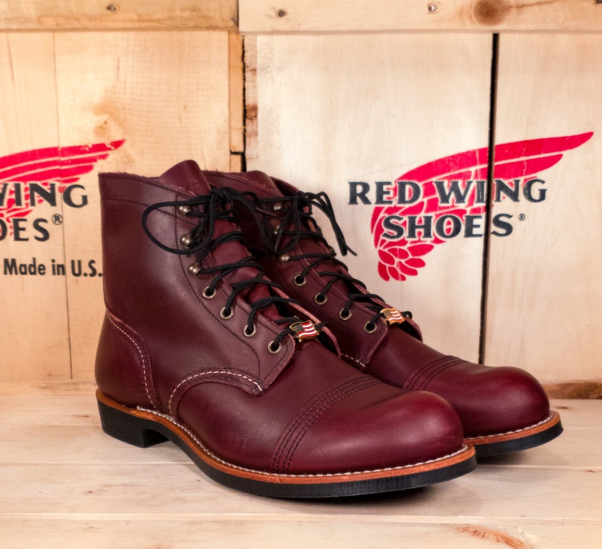 Red Wing 8119 Oxblood Iron Rangers Size 10.5D (USA) | eBay Red Wing 8119 Oxblood Iron Rangers Size 10.5D (USA) | eBay