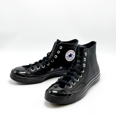 NEW* Unisex CONVERSE CHUCK 70 Leather HI TOP BLACK / BLACK / BLACK