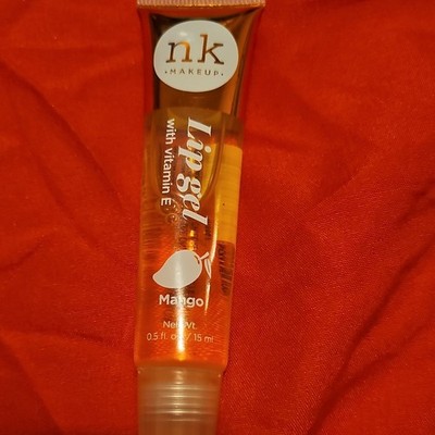 NK Makeup Mango Lip Gel with Vitamin E, Clear Shine, 0.5 fl oz (LPG03)