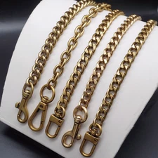 Vintage Gold Metal Chain Strap Shoulder Crossbody Bag Replacement Accesspries