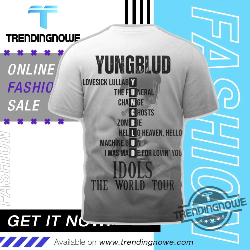 Yungblud Idols The World Tour 2025 3D Shirt