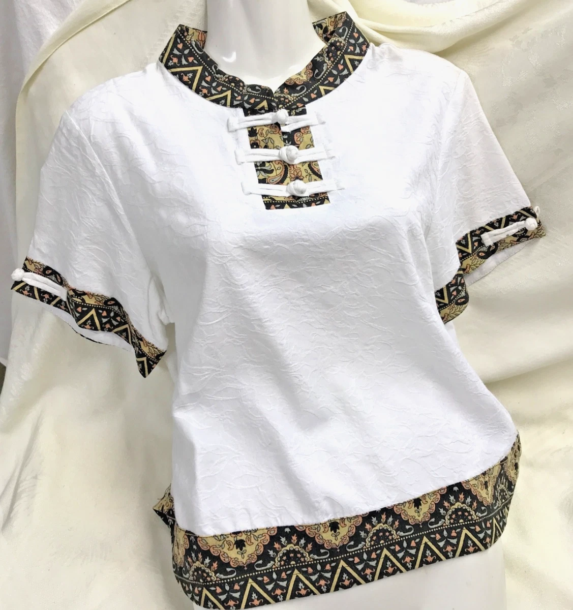 Damask Blouse Tops for Women for sale | eBay