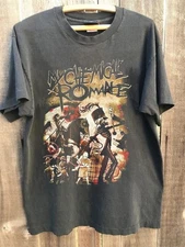 My Chemical Romance Band charcoal color reprint unisex shirt Men Women S-5XL
