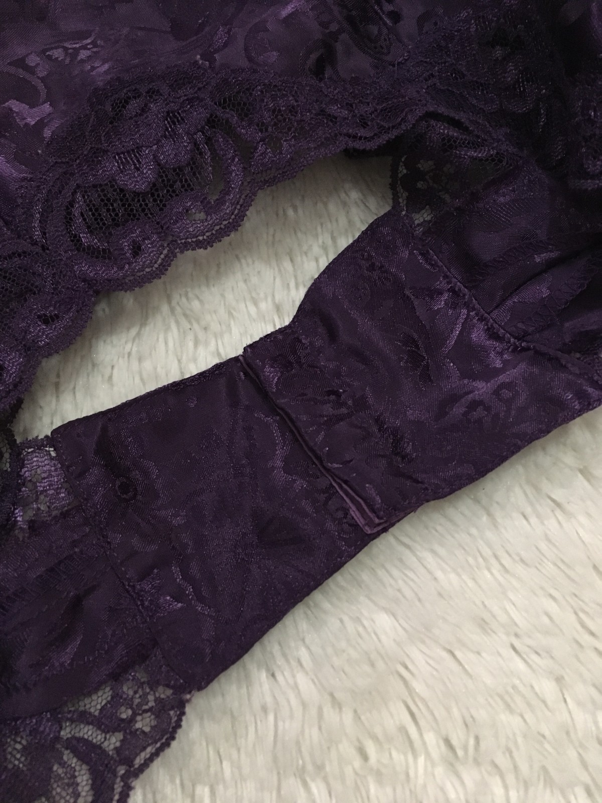 Vtg VICTORIA'S SECRET TEDDY Bodysuit Gold Label BOWS Jacquard Satin Lace Zips