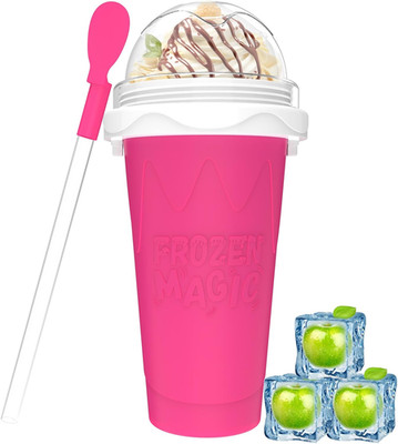 Slushy Maker Cups , DIY Magic Slushy Maker Squeeze Cups, Portable Smoothie Squee