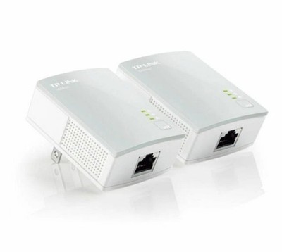TP-Link AV600 Powerline Starter Kit - White