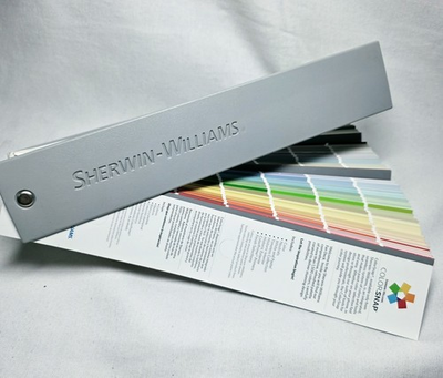 #ad Sherwin Williams Color Snap Fan Deck for Paint Colors 2018 CS 10 20 6508 93712 $25.00