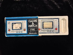 Game & Watch FIRE vintage classic toy game battery operated electronic accessory