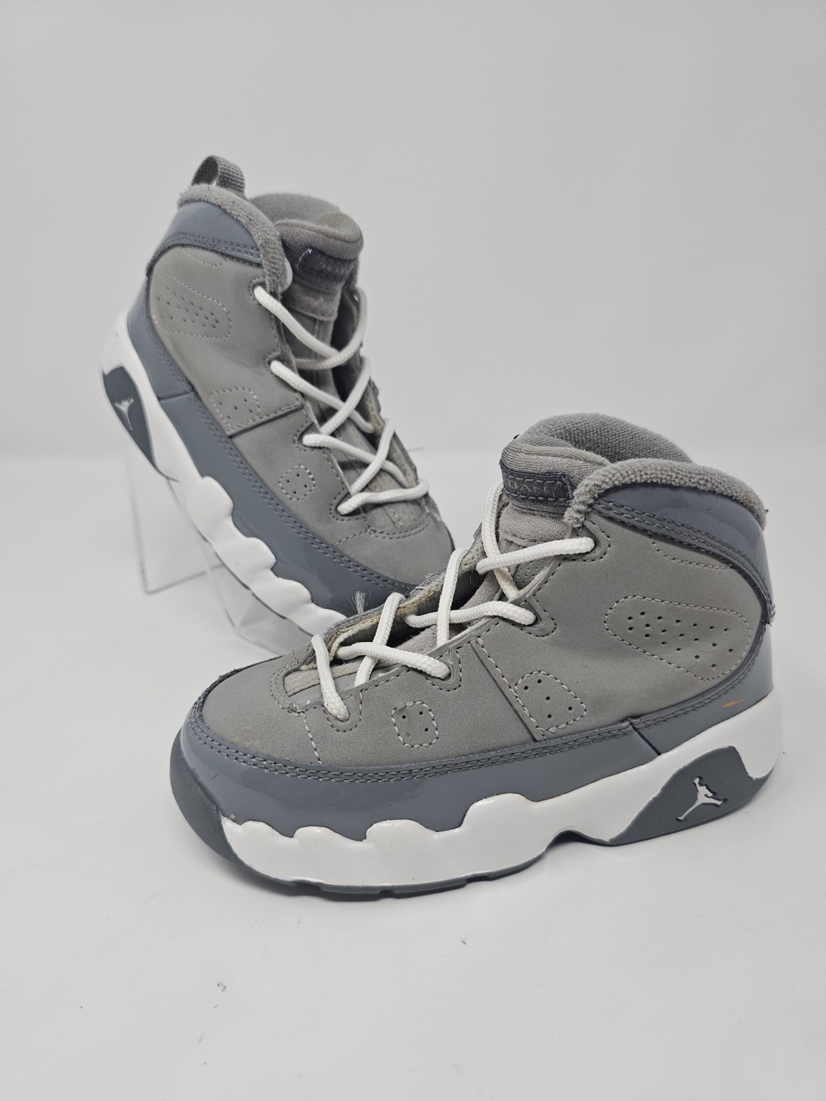 Air Jordan 9 Cool Grey Toddler 8C Used In Great Condition