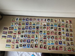 1996 Football Stickers Huge Job Lot – Mixed Clubs & Players – 100 Stickers
