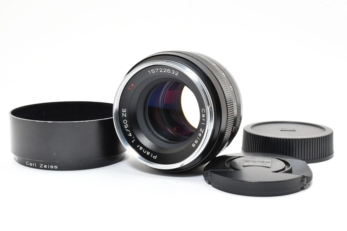 ZEISS Planar T* Canon EF 50mm Focal Camera Lenses for sale | eBay