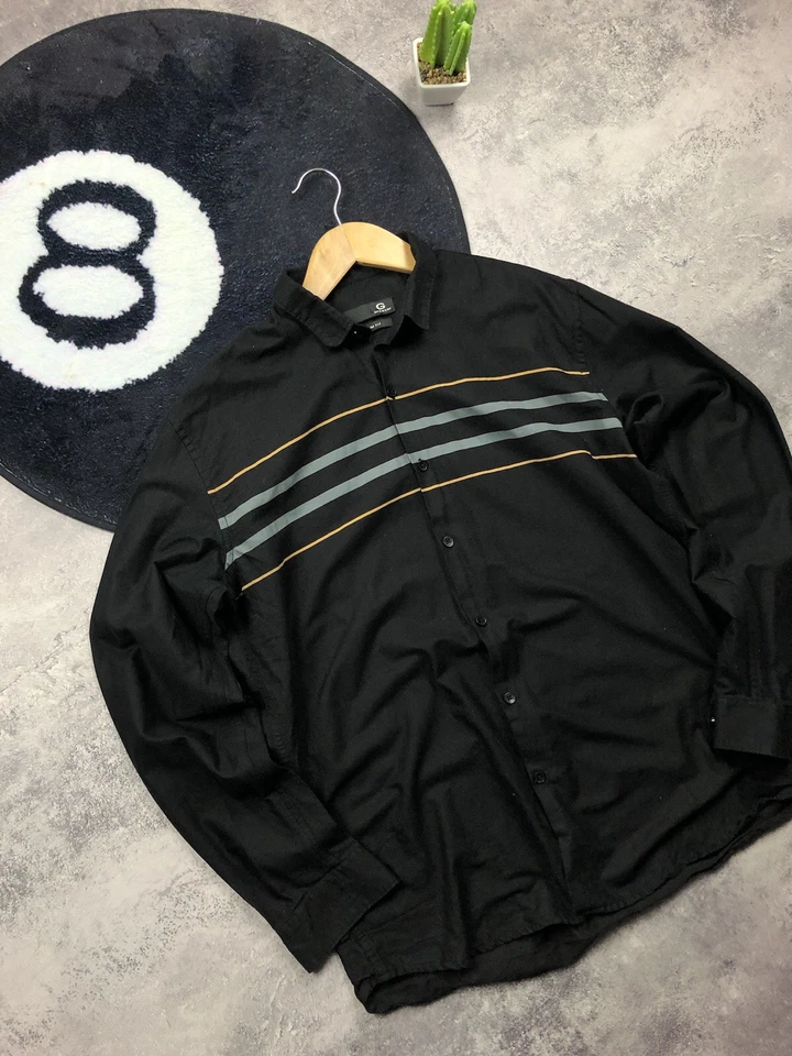 Givenchy Vintage Rare Shirt Luxury Style Streetwear Y2k M Size Black - Image 3 of 3