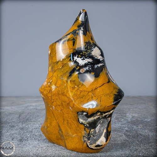 Natürliche Jaspis-Chalcedon Kristallflamme - 948,07g - Bild 5 von 9