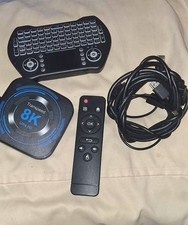 Android TV Box 12.0 4GB 64GB TV Box Android 2024 Support 8K Dual-WiFi 8K 64GB