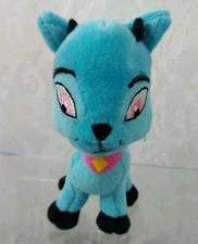 McDonald's Neopets LXI Blue Cat Ixi Kids Happy Meal Toy 4" Plush Stuffed 2004