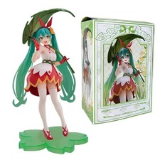 Hatsune Miku Wonderland PVC Anime Figure Thumbelina Desktop Toy Gift