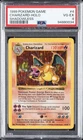 1999 POKEMON BASE SET SHADOWLESS #4 CHARIZARD-HOLO PSA 4