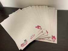 Sanrio My Melody Kuromi Notepad Novelty Rare 10Part Set