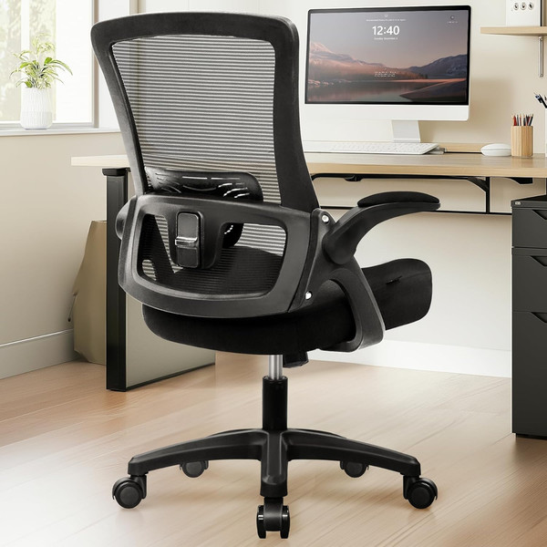 Silla de Oficina para Gaming con Respaldo Alto Soporte Lumbar Brazos Ajustables