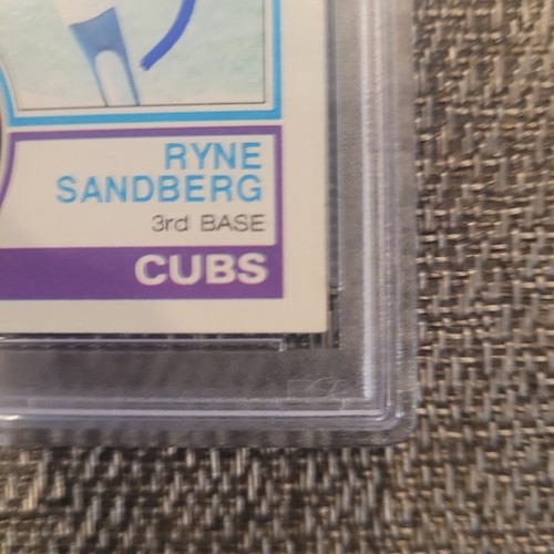 1983 Topps #83 Ryne Sandberg Chicago Cubs RC HOF Signed Auto Authentic PSA DNA - Picture 5 of 6