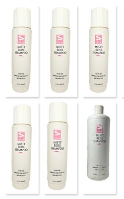 6 Sebastian S Shaper MISTY ROSE SHAMPOO for Dry Hair 5 - 10.2 oz & 1 - 33.8oz