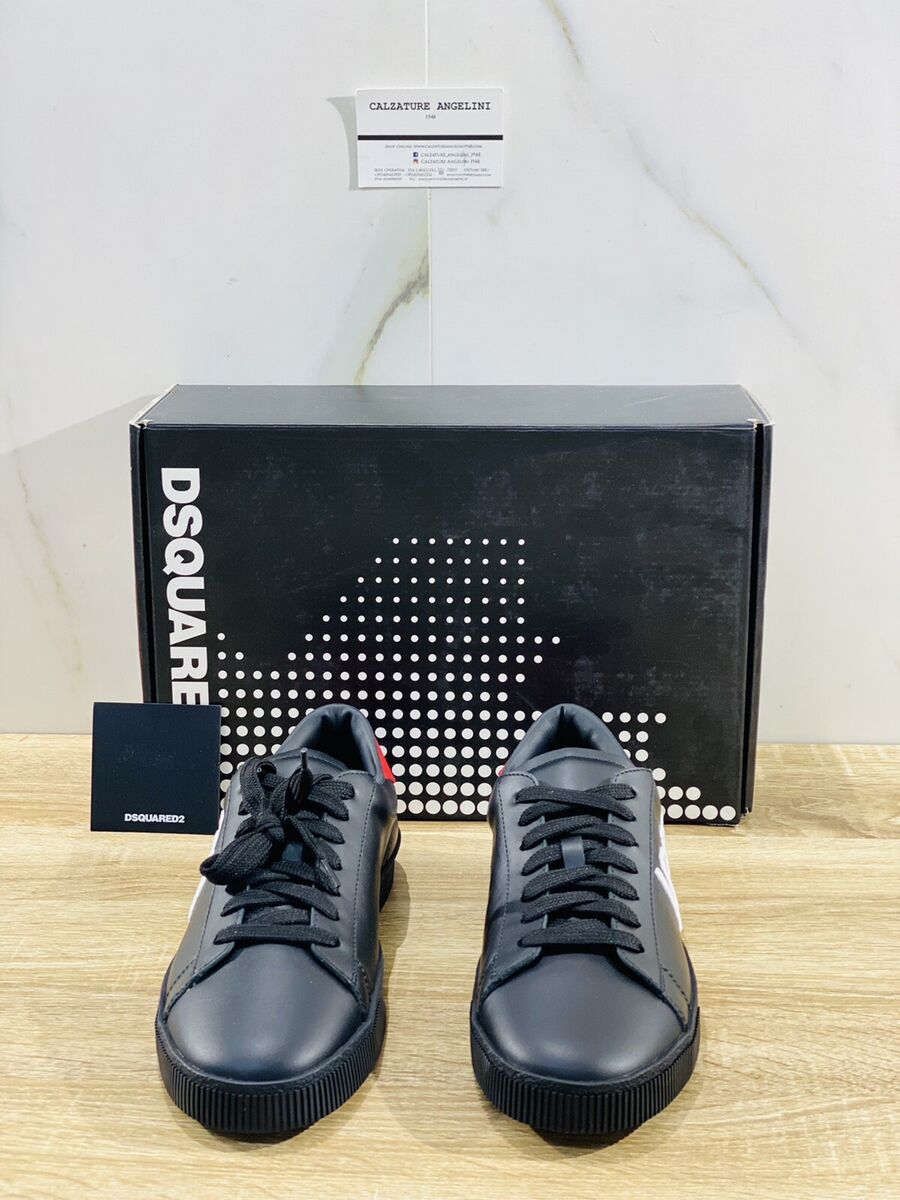 Dsquared2 Sneaker Mann Icon Kassette Luxury Mann Schuhe Dsquared2 Sneaker Mann Icon Kassette Luxury Mann Schuhe