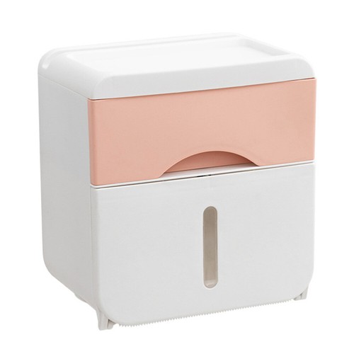 Badezimmer Aufbewahrungsbox Hotel Papierhalter ohne Stanzen Seidenboxen - Bild 7 von 12