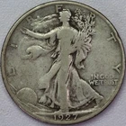1927-S 50c Walking Liberty Half Dollar - Fine