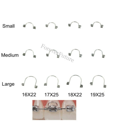 500Pc Dental Ortho Single Torquing Torque Spring Anterior Teeth Rectangular Wire