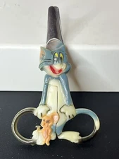 Tom And Jerry Cartoon Scissors Hong Kong 1978 DYNO Vintage Granny Core Kitsch