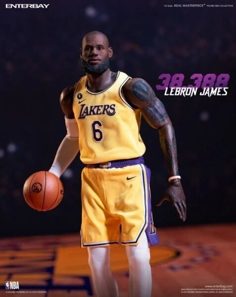 【SALE／10%OFF Ready ENTERBAY LeBron James 4.0 1 6 Action Figure RM-1090 バスケット